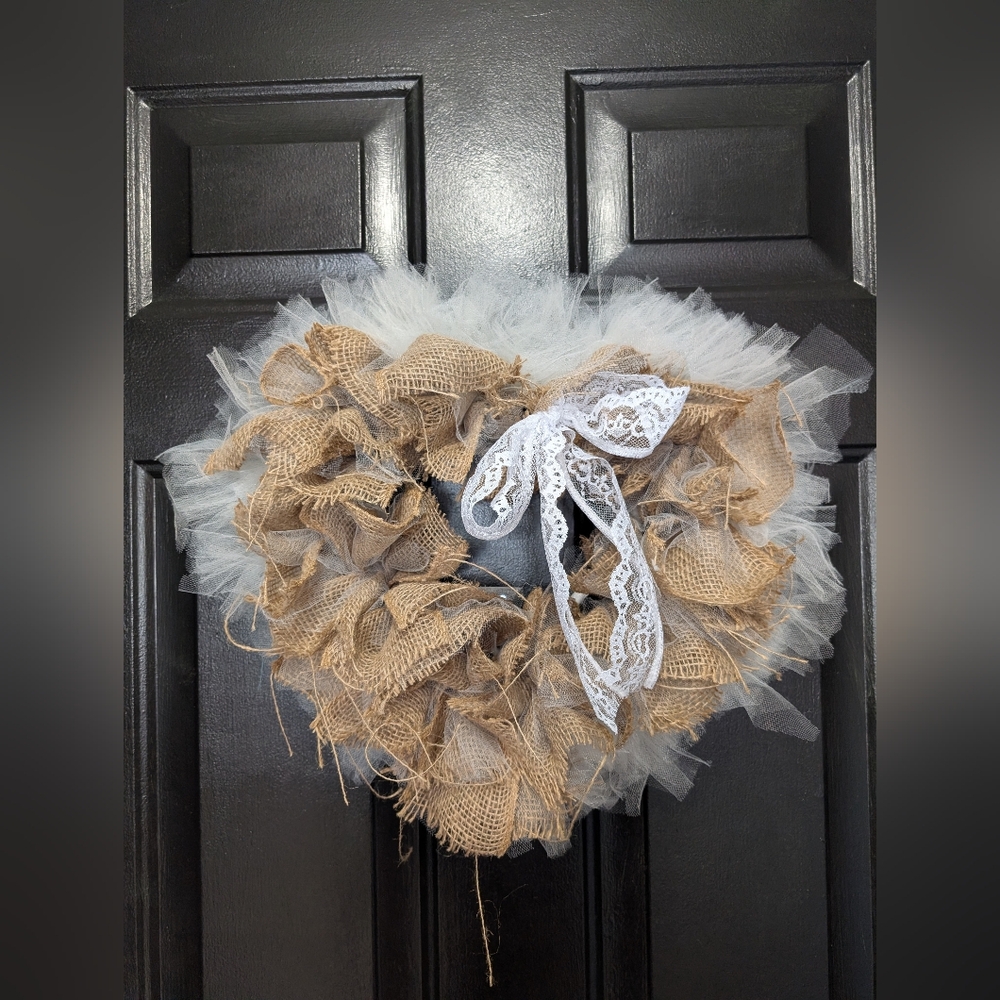 Rustic Heart Wreath